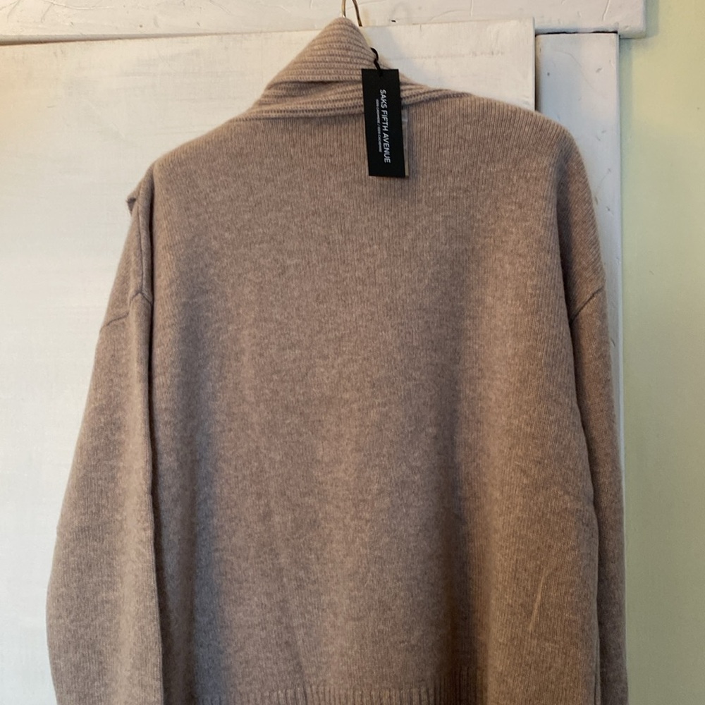 💯 Cashmere Luxurious Turtleneck Sweater New With Tags - Picture 7 of 15